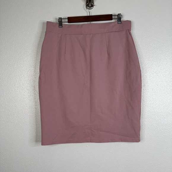 The Main Street Exchange Pink Pencil Skirt Size X-Large - Picture 1 of 6